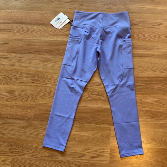 ZYIA NWT Women’s Grapemist Light n Tight Hi-Rise Leggings, Size 6/8 - Picture 5 of 8